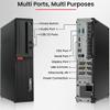 Lenovo ThinkCentre M910S Desktop Computer PC - Intel Core i5-7500 7th Gen - 16GB DDR4 Ram - 512GB SSD - 24-in LED Monitor - Built-in WiFi - Keyboard & Mouse - Windows 11 Pro (Renewed) view 2