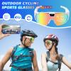 Veleli 4K POV Polarized Sports Sunglasses with Camera, Smart Video Glasses for Men & Women, Ideal for Cycling, Baseball & Fishing, Includes 64GB Memory Card (Style A, White/Iridescent) view 2