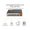 11-Port Gigabit POE RJ45 SPF Ethernet Switch, uplink unmanaged and Play(Switch with EU Plug) view 2