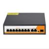 11-Port Gigabit POE RJ45 SPF Ethernet Switch, uplink unmanaged and Play(Switch with EU Plug) view 3
