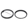Walmeck DOUBLE HALF MOON SPECIAL BLUR EFFECTS FILTER FOR DSLR CAMERA CENTER SPLIT DIOPTER LENS PHOTOGRAPHY ACCESSORIES view 1