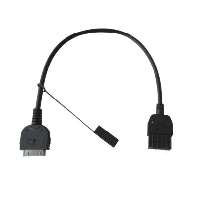 Aux Input Interface Port, Black, Fit for Infiniti, for Nissan, for iPod, 284H2-Zt50A
