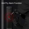 Luocute Smart Door Handle Lock, Fingerprint Recognition with APP Control Smart Card Password Key Unlocking for Home Front Door Electronic Entry WiFi Remote Access view 3