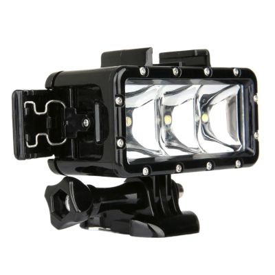 Compatible for GoPro Hero 4/5/6/7/8/9/10 - Waterproof LED Underwater Diving Light Action Accessory(Old Light)