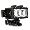 Compatible for GoPro Hero 4/5/6/7/8/9/10 - Waterproof LED Underwater Diving Light Action Accessory(Old Light) view 3