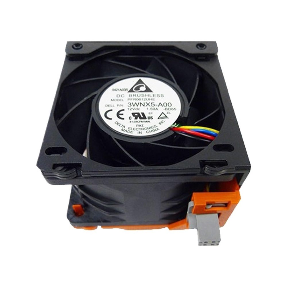 03RKJC 3RKJC 3WNX5 for R720 R720XD R730 R730XD 3WNX5-A00 12V 1.5A Server Cooling Fan Radiator