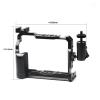 Aluminum Camera CageCompatible for Fujifilm XT20 Protective Case Video Film Movie Rig Stabilizer FrameCompatible for Fuji XT30 with Top Handle GripCamera Accessories(W extention Adapter) view 2