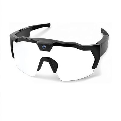 HenLyn POV Glasses 4K HD Baseball Sunglasses with Camera, 2026 Upgrade Video Camera Glasses with Audio, Video & Photo Capture, Smart Glasse for Skiing Outdoor Cycling Goggles (D)
