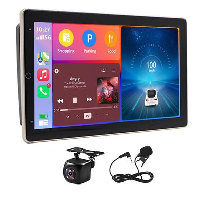10" 2G+32G Car Stereo for Jeep Commander 2008-2010 Android 14 Car Radio w/Carplay & Android Auto IPS Touchscreen GPS Navigation Head Unit w/Bluetooth WiFi FM/RDS Backup Camera Mirror Link SWC