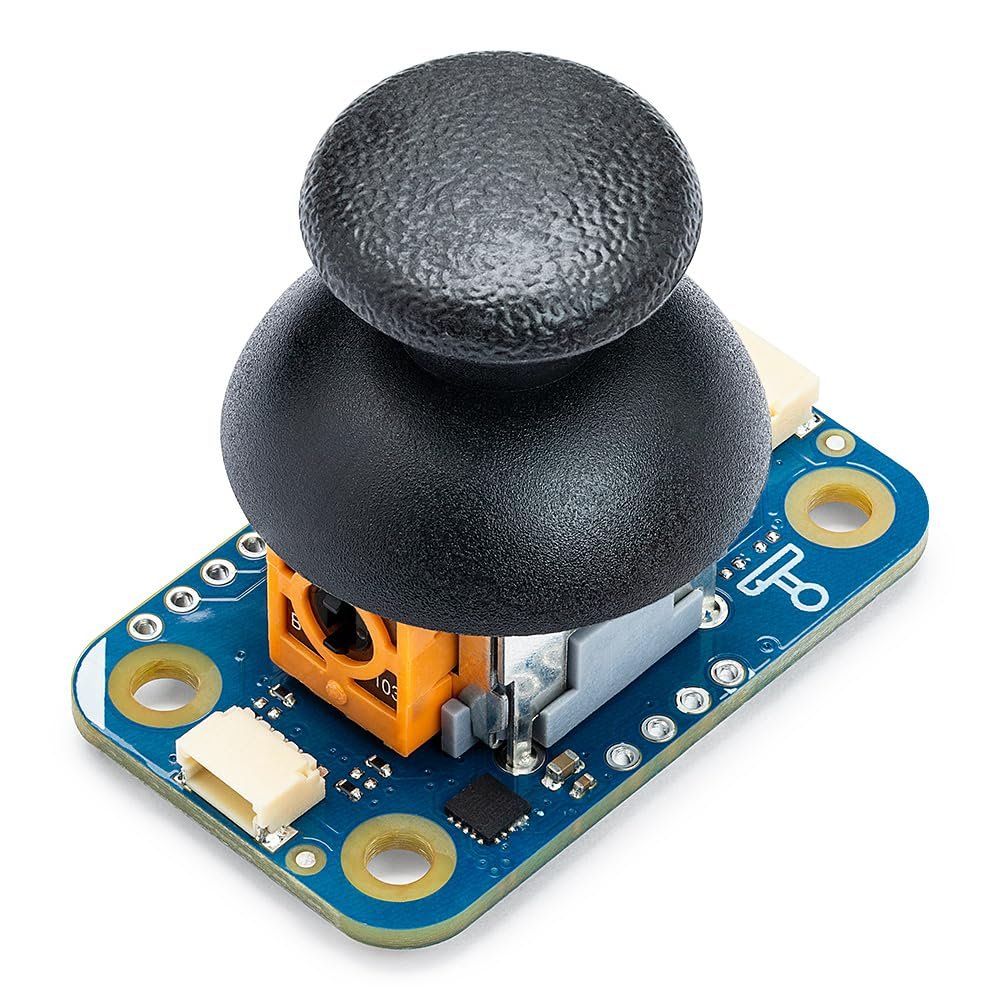 Arduino Modulino Joystick [ABX00135] - Analog Motion Control Module for Interactive Projects | Plug-and-Play Qwiic Sensor | Easy prototyping with Arduino & MicroPython