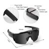 HenLyn POV Glasses 4K HD Baseball Sunglasses with Camera, 2026 Upgrade Video Camera Glasses with Audio, Video & Photo Capture, Smart Glasse for Skiing Outdoor Cycling Goggles (E) view 4