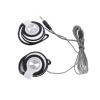 LUCKDANO Sport Headphone 3.5mm Wired Ear Hook Headset - Premium Quality Sound with Comfortable Fit, Adjustable Length for Travel and Sports Use, Compatible with Smartphones and PCs (White) view 2