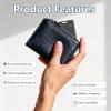 Wallet Tracker Card,MFi Certified Smart Tracker Compatible with iOS-Find My App,Ultra Slim 0.07in,IP68 Waterproof,Supports Wireless chargingTracker Card for Wallets,Passports,Luggage and Pets view 3