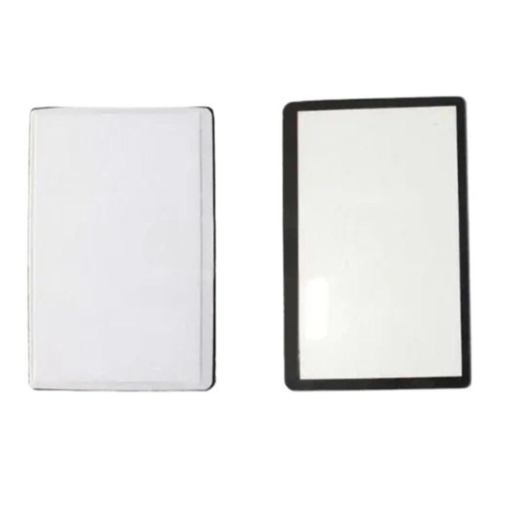 10pcs Outer LCD Screen Display Window Glass Replacement PartsCompatible for CanonCompatible for EOS 550D Rebel T2iCamera Accessories