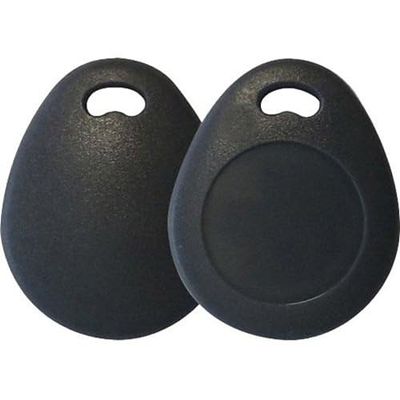0E-KEYFPK25 26-Bit 125kHz Pre-Programmed Keyfob, 25-Pack, Gray