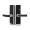 Fingerprint Door Lock Work with IC Card Key Password App Unlock with Doorbell Security Mechanical(Green) view 1