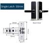 Fingerprint Door Lock Work with IC Card Key Password App Unlock with Doorbell Security Mechanical(Green) view 2