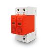 SPD DC 500V 600V 800V 1000V 10~20kA 20~40kA 30-60kA House Surge Protector Protective Arrester Device T2 Plug(600V) view 3
