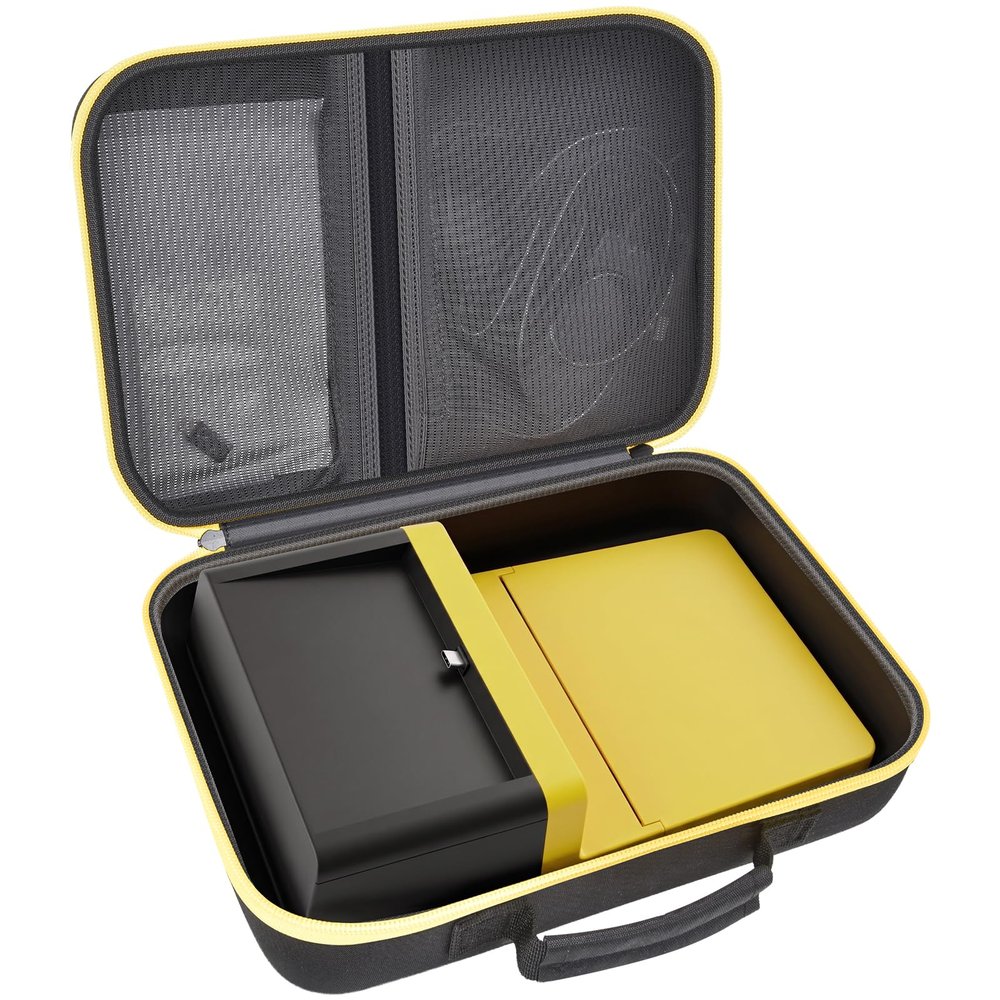 Case for Kodak Dock ERA Plus 4PASS 4x6 Instant Photo Printer, Bluetooth Photo Printing Holder for Adapter, Cartridge, Paper, Power Cord for Photographers & Travelers (Box Only)