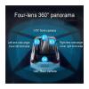 1080P 4Cameras Dashcam HD Car Dvr Front and Rear 2inch IPS4-Channel Recording Video Recorder Night Vision Recorder Black Box(None) view 3