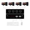 4 Ports USB Synchronizer - KVM Switch/Distributor, DNF Keyboard Mouse Shared Display Synchronization Controller view 2