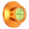 Turntable Stabilizer Aluminum Alloy LP Record Weight, Record Player Clamp for Vibration Balanced, Disc Record Stabilizer with Bubble Level for Audiophiles DJs and Fans (Golden) view 3