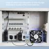 80x80mm USB Fan 5V Bearing Cooling Fan with USB Extension Cable for Router Box Computer Cabinet Cooling Thermal Management view 3