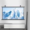 BTBZGFGNYU Outdoor Movie Screen Manual Pull Down Projector Screen 30" 40" 50" 60" 72" Portable Projection Screen Wall Mounted/Hanging 4K HD Screens(4:3,40inch) view 1