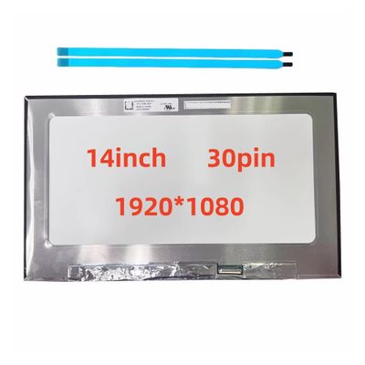 14 inch 30-pin LCD Screen LP140WFH-SPM2 NV140FHM-N4T NV140FHM-N4N LQ140M1JW62 B140HAN07.1 B140HAB03.2 3.1 IPS