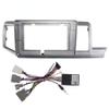 TRCDHGN 10.1 Inch 2 Din Android MP5 Fascia Car DVD Frame Audio Fitting Adaptor Dash Trim/Fit for Honda Stepwgn Stepwagon 2009-2015 Stereo(Only Frame) view 2