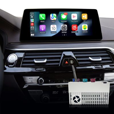 CarPlay Adapter for BMW iDrive 7 X6 G06 Upgrade 3 in 1 Wireless CarPlay&Android Auto&Android Connects Phone Apps Netflix Spotify Google Maps Audio Streaming to 10.25/12.3 Screen Mirror (256GB)