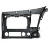 TRCDHGN 10 inch Car DVD Frame Audio Dash Trim Kits Facia Panel Radio Player Screen 2 Din/Fit for Honda Civic 2006-2011 Left Stereo(Only Frame) view 3