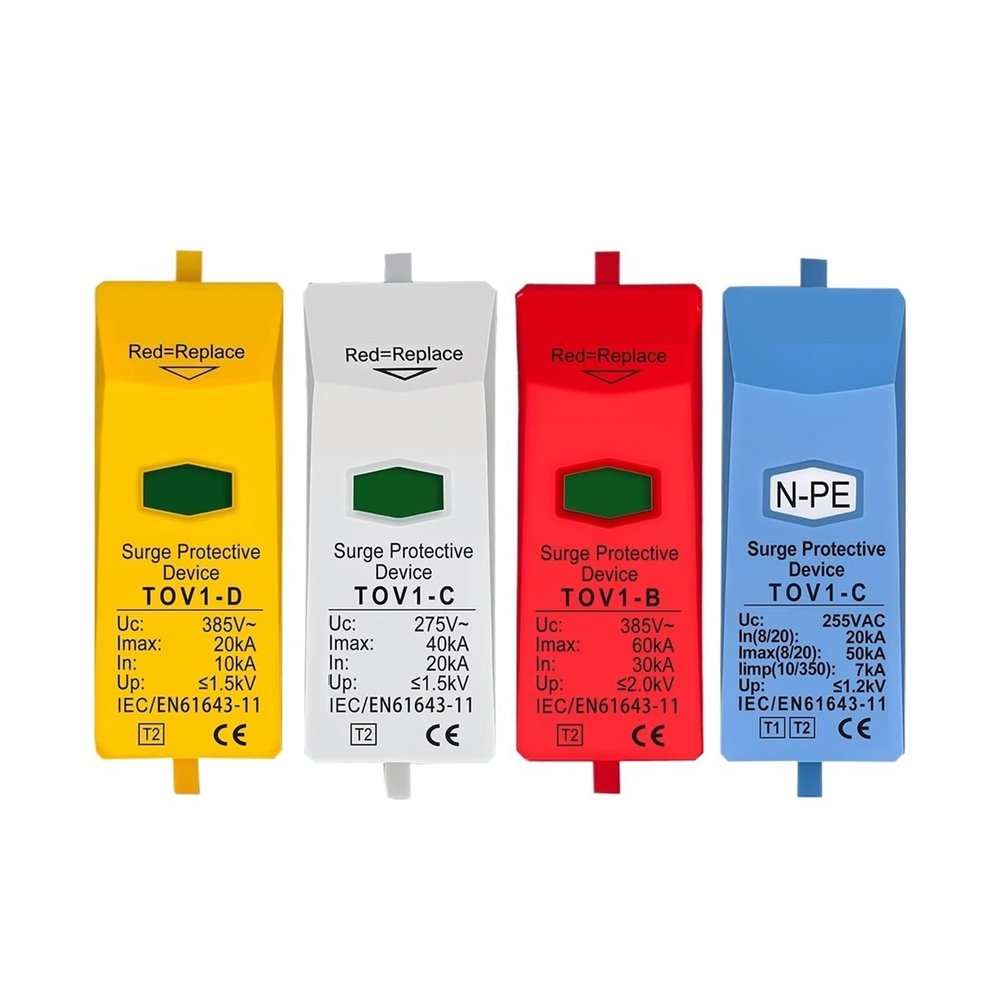 275V Replaceable AC Pulse Generator Replacement Box TOV1-B/C/D Surge Protector/Lamp Arrester(NPE 255V 20-50kA)