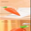 Cultural Creativity, Handsome and Cute Carrot Shaped Recording Pen, Students Learning to Write, Round Bead Recording view 4