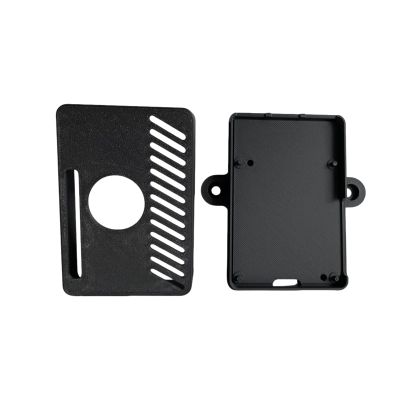 Compatible with Raspberry Pi 5 Case with Wall Mount, Minimalist Enclosure Compatible with Pi 5 for Active Cooling & Heat Dissipation