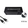 48 Ports USB Synchronizer - USB Keyboard Mouse Sync Controller, DNF Multi Open Synchronizer, for Game Tudios, Security/Stock Market Surveillance view 2