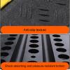 Cable Ramps, Floor Cord Cable Protector with Cover Plate Design, Can Be Assembled, Traffic Speed Bump for Road Driveway Walkway Indoor(20cm) view 3