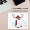 (Funny Christmas Moose) Multi-Size Horizontal Locked-Edge Mouse Pad Thick Non-Slip Durable for Office Gaming Study Desktop Laptop Personal Computer - 7 X 8.6 in view 4