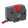 1PK Tzc231 Compatible TZe Label Tape 12mm Tze231 Tze-231 Tze131 Tze631 Compatible with PTH110 D450(Black on Red) view 1