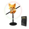NAFLNE16.9-Inch 3D Hologram Fan With All-Metal Desktop Stand | WiFi APP Control Holographic Display With High-Brightness LED, Adjustable Height, 1000-Video Library, Ideal For Trade Shows & Retai view 1