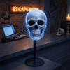 NAFLNE16.9-Inch 3D Hologram Fan With All-Metal Desktop Stand | WiFi APP Control Holographic Display With High-Brightness LED, Adjustable Height, 1000-Video Library, Ideal For Trade Shows & Retai view 4