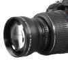 52mm 2X Magnification HD Tele Converter Lens, Professional Telephoto Lens for 52mm Mount Camera, High Definition Optical Resolution with Aluminum Alloy Construction, view 3