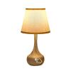 KCSWKJ Touch Bedside Lamp Set of 2, Farmhouse 3-Way Dimmable Table Lamps for Nightstand with Fabric Shade, Desk Lamp for Reading, Bedroom, Livingroom, Office view 1