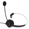 KunEchevyr H360 - RJ9 - VA Telephone Headset, Single Sided Business Headset with RJ9 Plug, Noise Canceling Monaural Headphones with Adjustable Volume, Lightweight Comfortable Headset for Call view 3