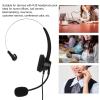 KunEchevyr H360 - RJ9 - VA Telephone Headset, Single Sided Business Headset with RJ9 Plug, Noise Canceling Monaural Headphones with Adjustable Volume, Lightweight Comfortable Headset for Call view 4