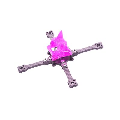 2inch 3inch 3.5inch Frame with 3D TPU Printed Camera Mount Suit for 1103 1104 1105 1106 1204 Motor Long Range FPV Frame RC Drone distintivo(3.5inch Purple)