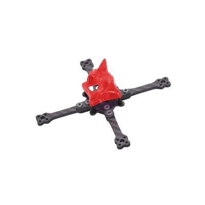 2inch 3inch 3.5inch Frame with 3D TPU Printed Camera Mount Suit for 1103 1104 1105 1106 1204 Motor Long Range FPV Frame RC Drone distintivo(3inch Red)