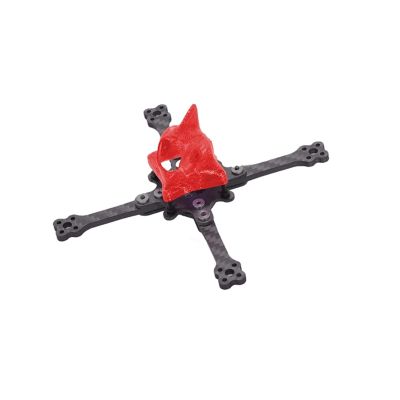2inch 3inch 3.5inch Frame with 3D TPU Printed Camera Mount Suit for 1103 1104 1105 1106 1204 Motor Long Range FPV Frame RC Drone distintivo(2inch Red)