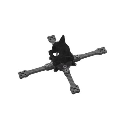2inch 3inch 3.5inch Frame with 3D TPU Printed Camera Mount Suit for 1103 1104 1105 1106 1204 Motor Long Range FPV Frame RC Drone distintivo(2inch Black)
