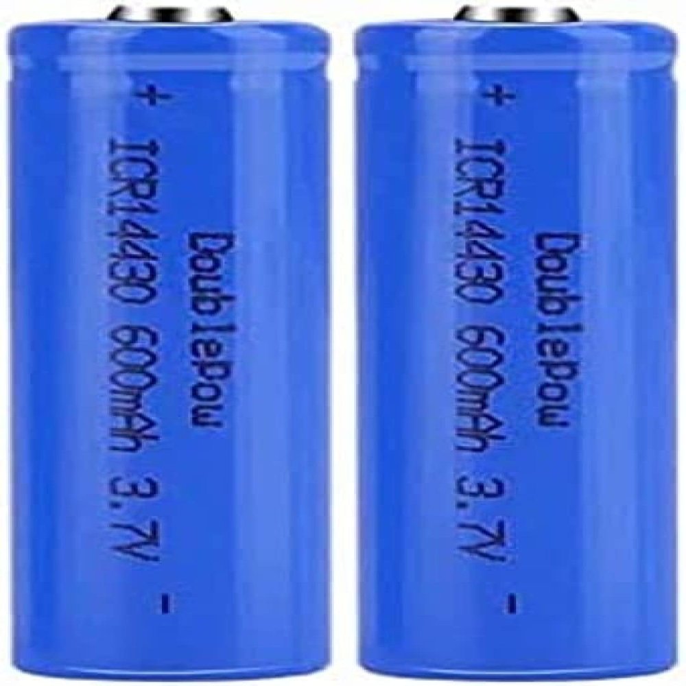SAQPAFEBX 2PCS 14430 3.2V 600mAh,It is a Power Source for Portable Devices, Suitable for Products.